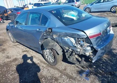 2012 Honda Accord 2.4 Lx z USA, uszkodzony, nr VIN 1HGCP2F36CA065487